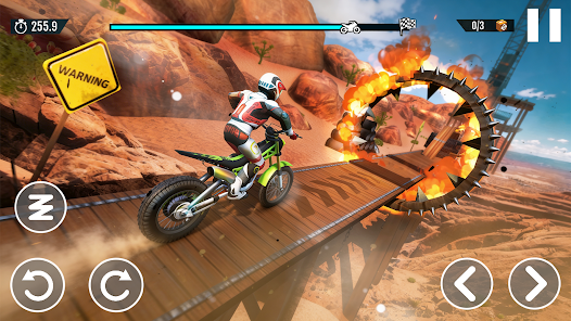 交通特技：越野摩托车赛