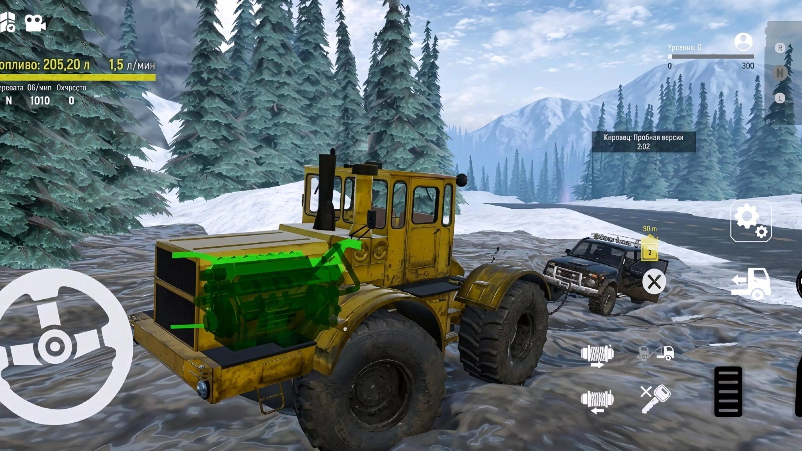 雪地泥泞越野车