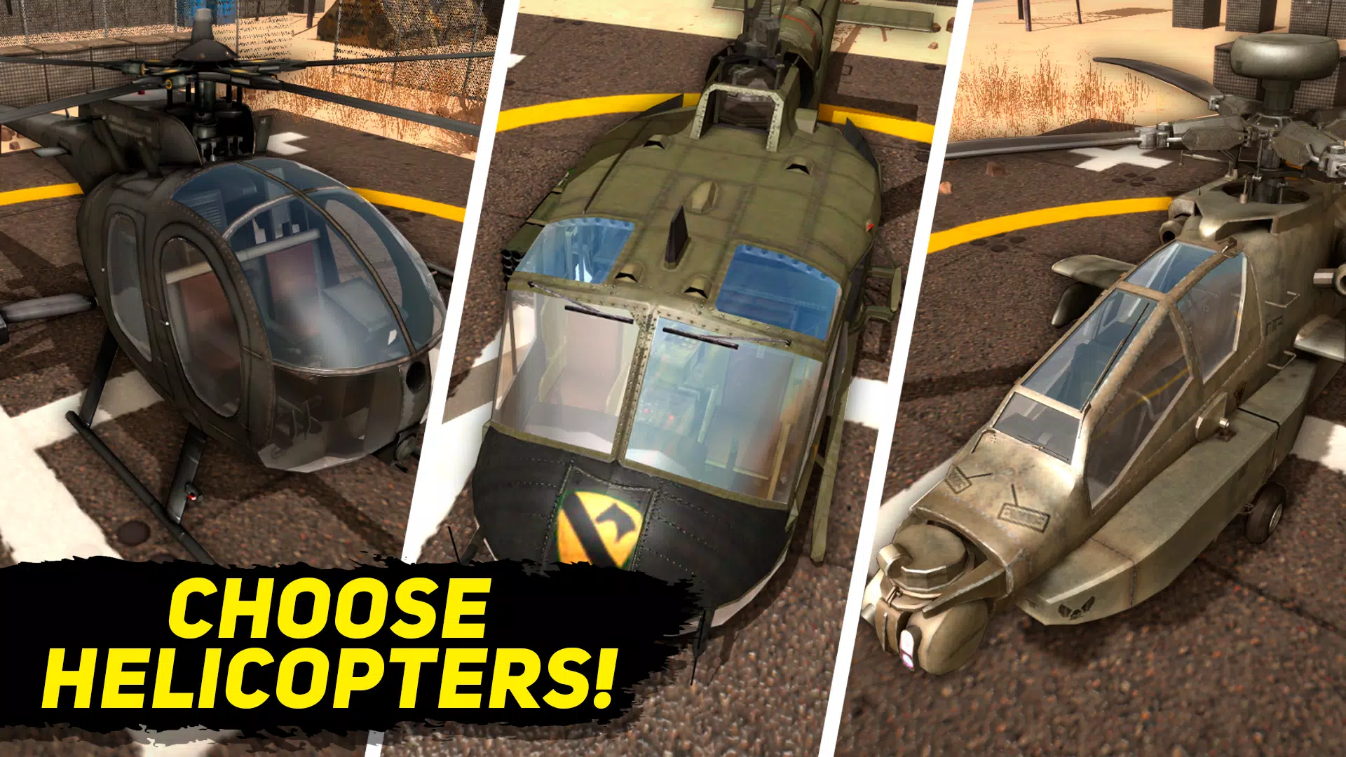 沙漠直升机突袭3D