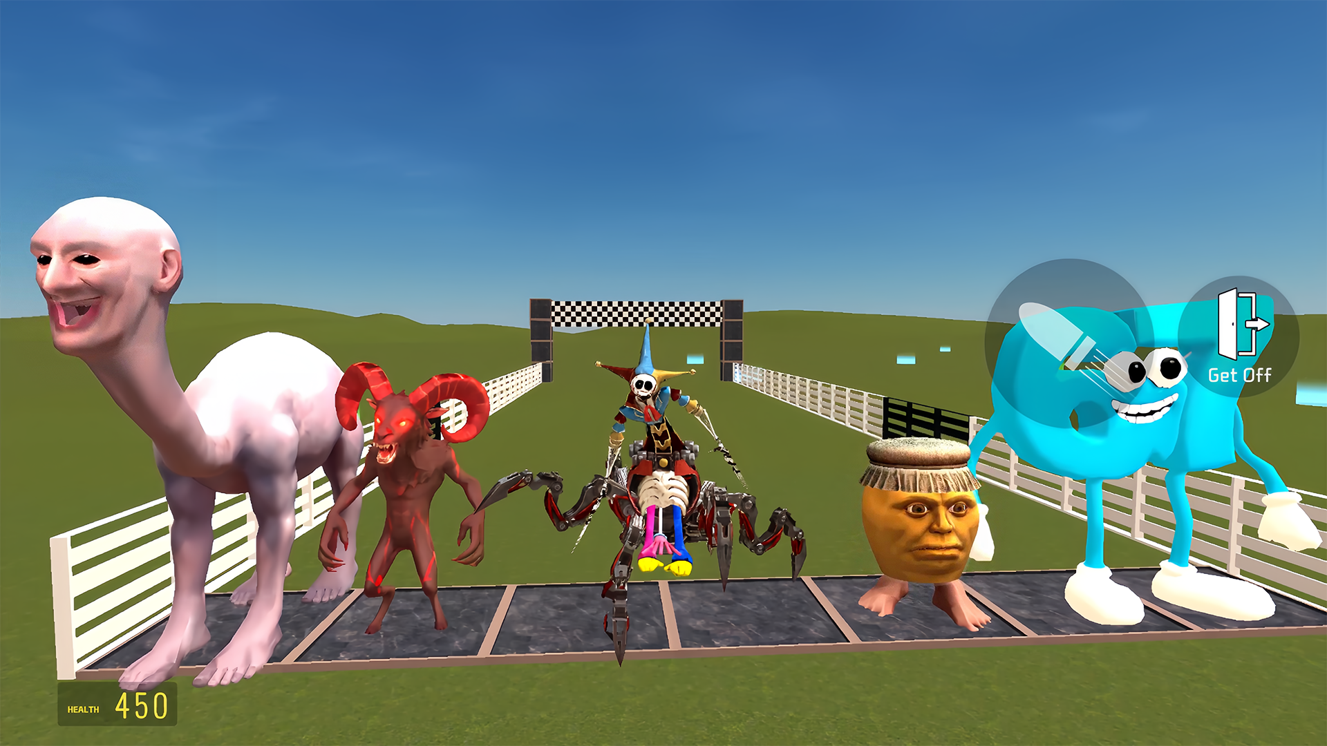 幕后的Nextbots:沙盒（辅助菜单）