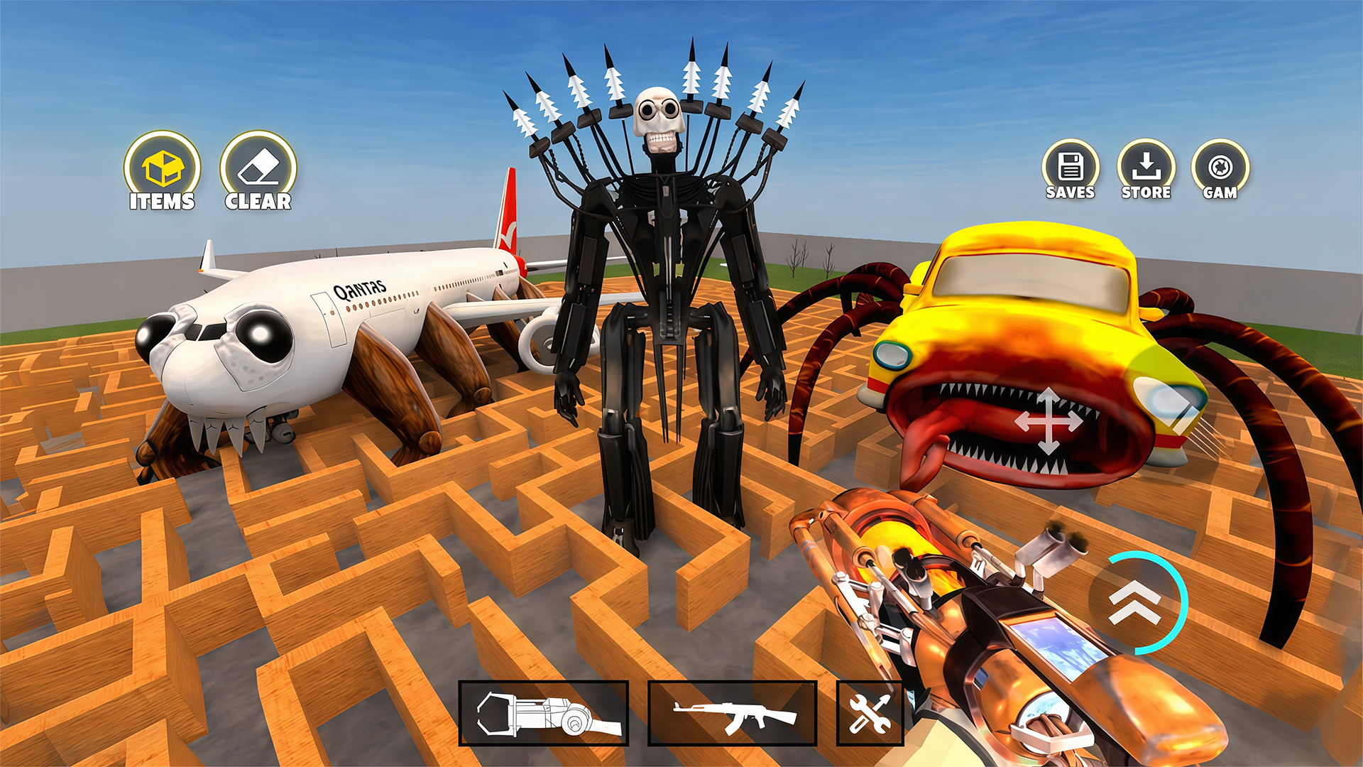 幕后的Nextbots:沙盒（辅助菜单）