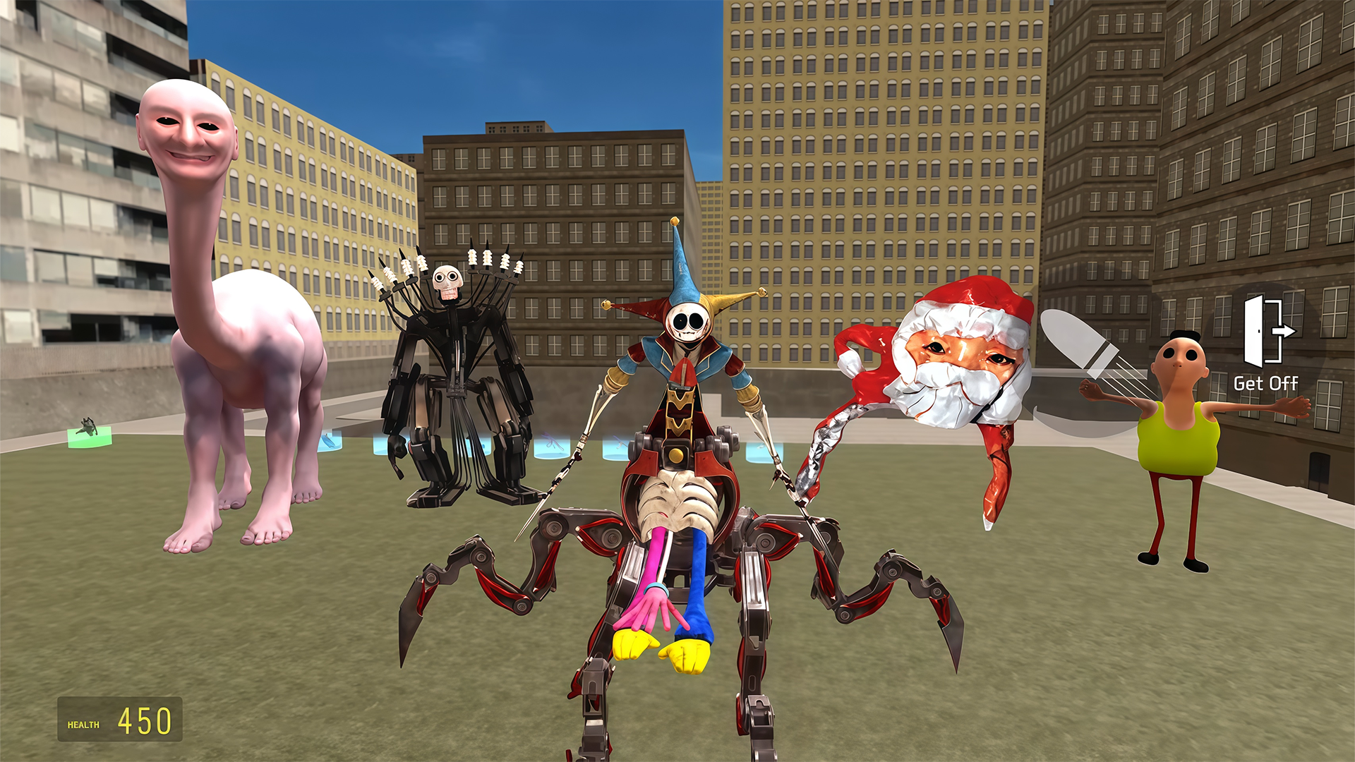 幕后的Nextbots:沙盒（辅助菜单）