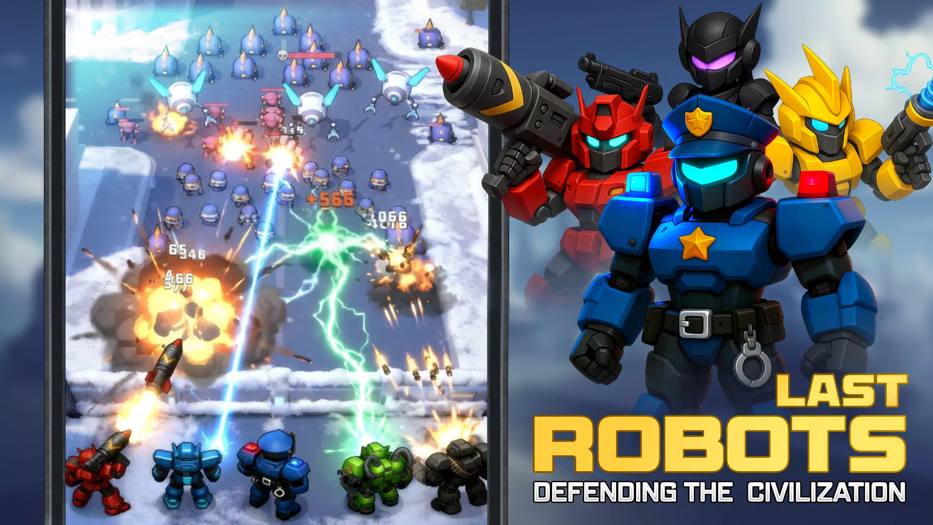 机器人小队：塔防TD