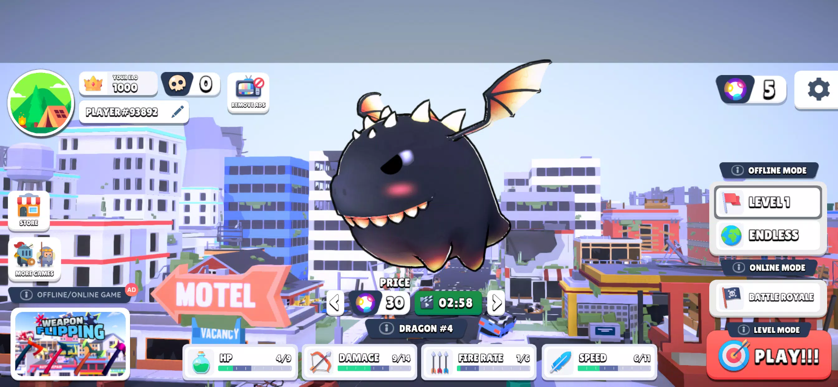 龙之战争大逃杀