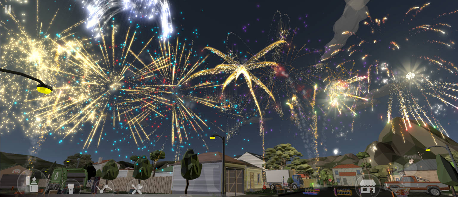 烟花沙盒模拟器汉化版(辅助菜单)