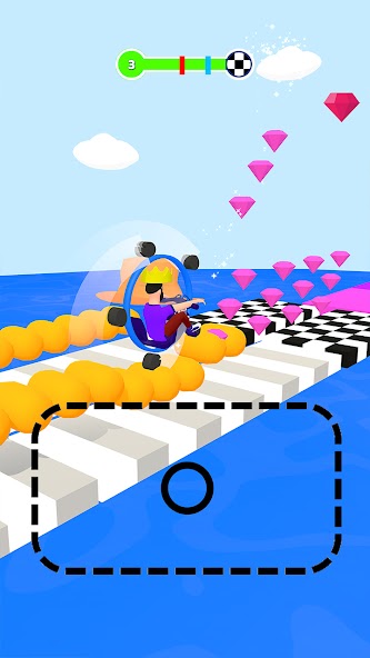 绘制独轮车3D