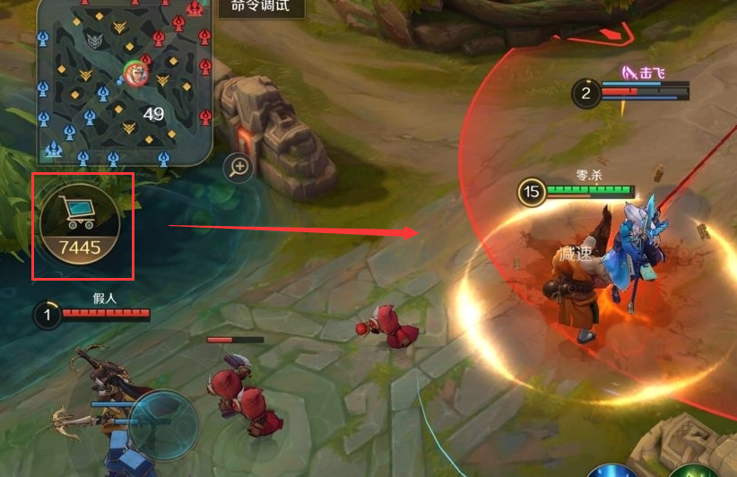 曙光英雄出装怎么改到右上角?