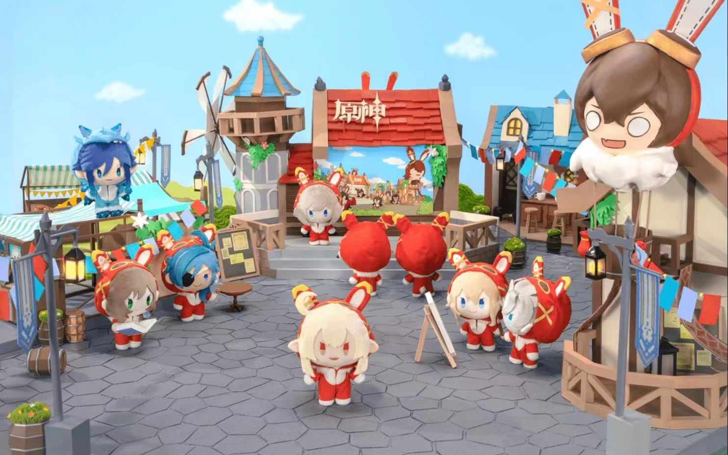 线下“原宇宙”！原神提瓦特乐园主题展来了！