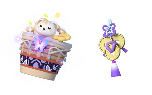 《蛋仔派对》“月落苗寨”系列盲盒外观上线