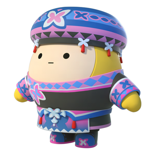 《蛋仔派对》“月落苗寨”系列盲盒外观上线