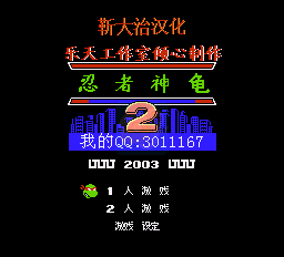 忍者神龟2（中文版）