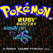口袋妖怪命运红宝石 统治的传说（美版）