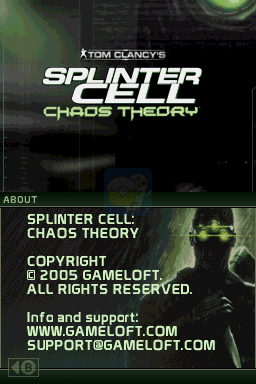 分裂细胞 混沌理论（美版）