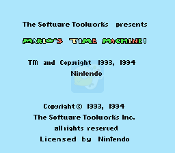 马里奥的时间机器（美版）