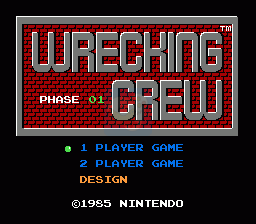 马里奥拆屋工（美版）