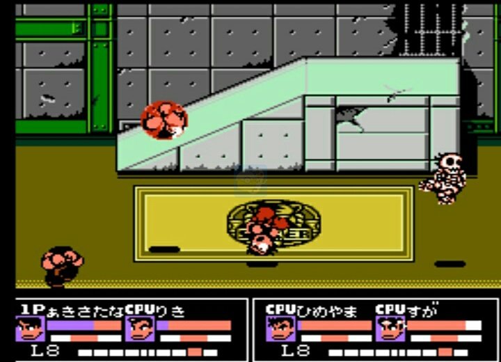 热血格斗传说 乱舞地图修改版（日版）