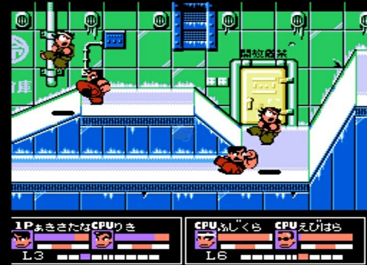 热血格斗传说 乱舞地图修改版（日版）