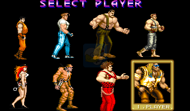 快打旋风 选敌方角色版（世界版）