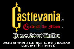 恶魔城 月之轮回不掉卡版 Hack(英文版)