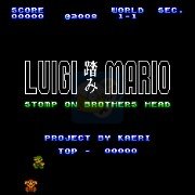 超级马里奥跳到路易头上（美版）