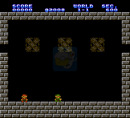 超级马里奥跳到路易头上（美版）