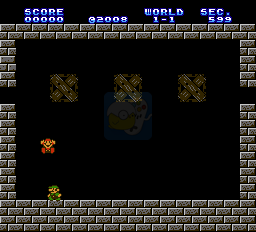 超级马里奥跳到路易头上（美版）