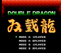 双截龙 hack（美版）