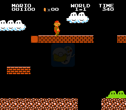 超级马里奥兄弟黑夜版 卡带版（日版）