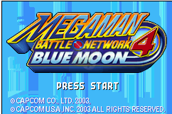 洛克人EXE4 蓝月亮（美版）