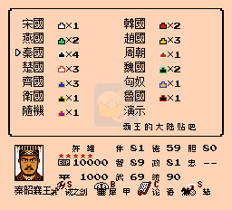 新战国策 英雄争霸之霸王的大陆（中文版）