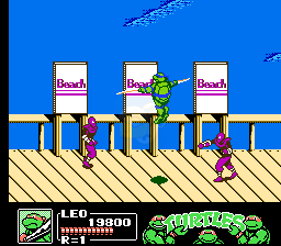 忍者神龟3 hack技能效果（美版）