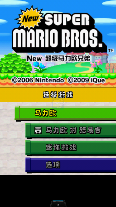 神游新超级马力欧兄弟（中文版）