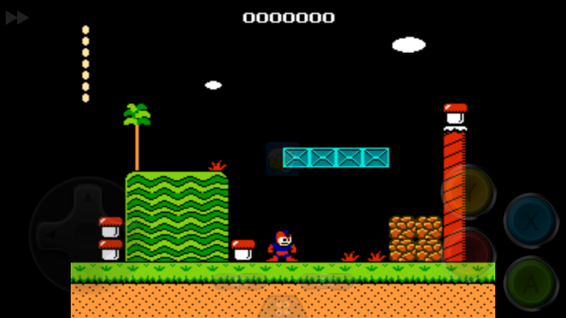 洛克人在蘑菇王国（美版）