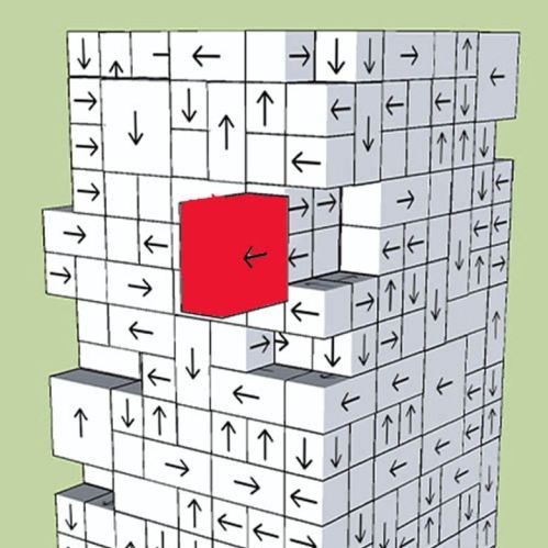 箭头消除闯关游戏