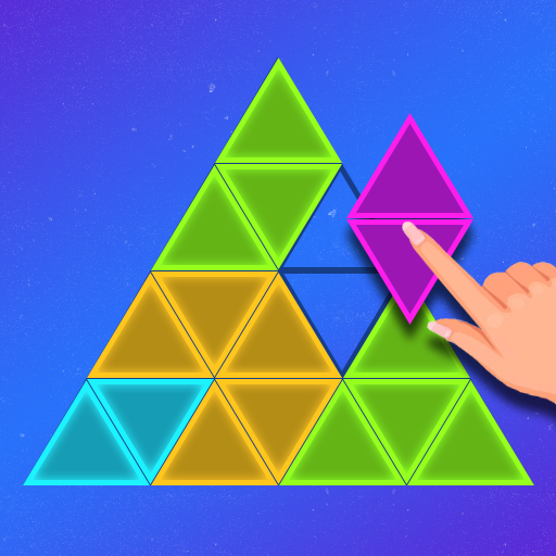 彩虹三角拼图