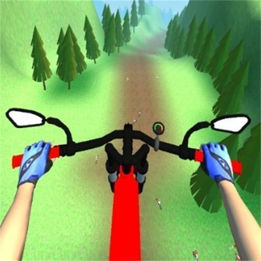 疯狂自行车山路赛