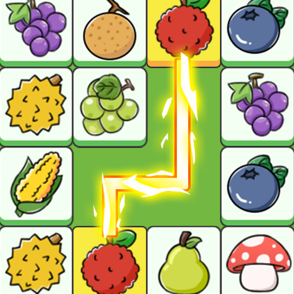 经典水果连一连