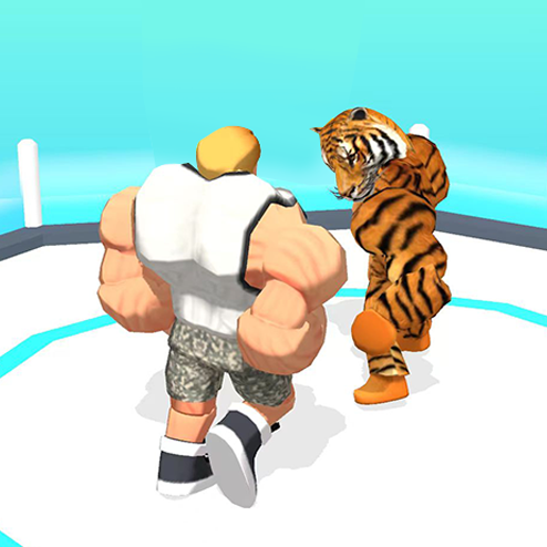 格斗跑酷双人英雄小游戏