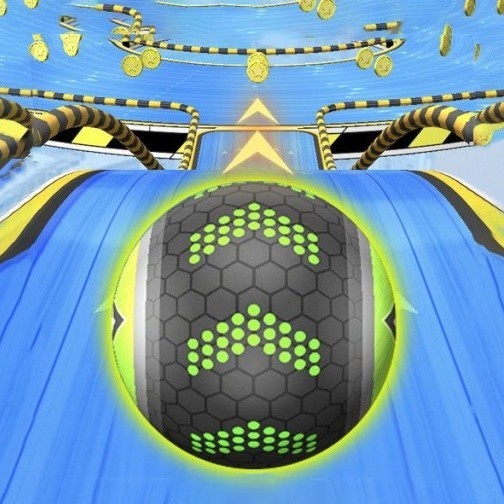 天空球球跑酷游戏