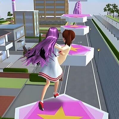 樱花校园跑酷派对