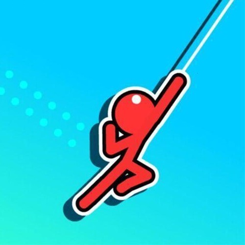 火柴人绳索跑酷