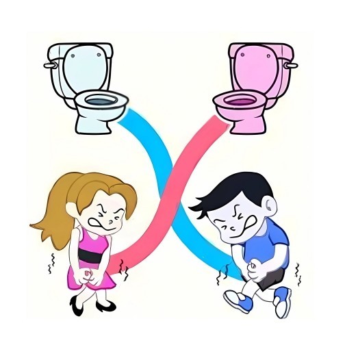 画线迷宫找厕所