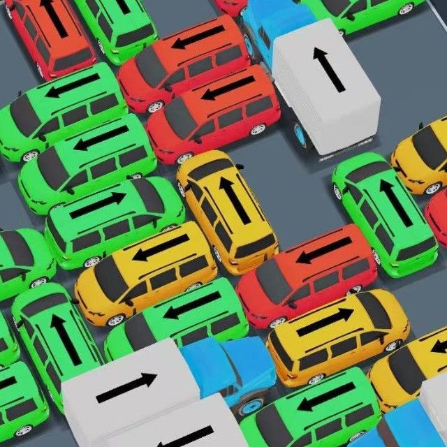 停车场疯狂挪车