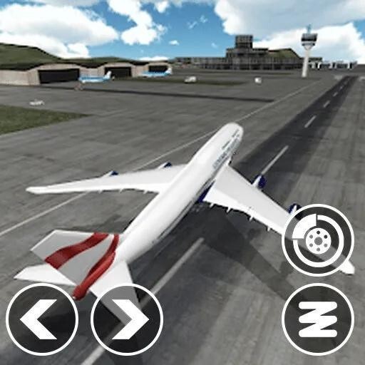 模拟开飞机小游戏