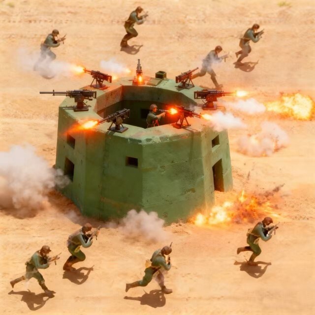 塔防双人决斗小游戏