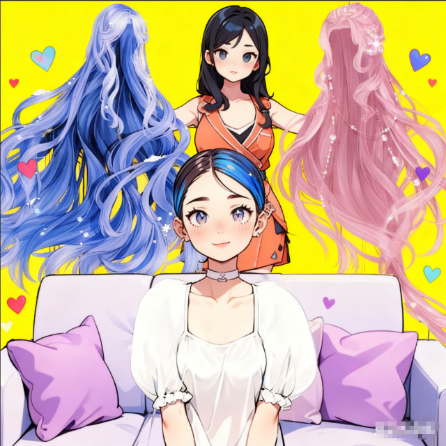 少女换装跑酷双人小游戏