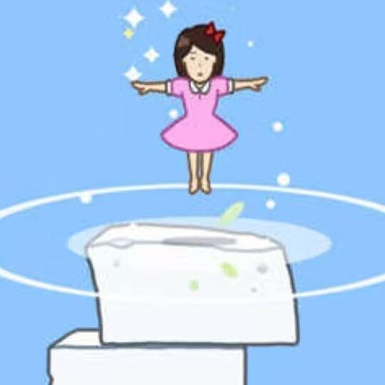 豆腐女孩跳一跳