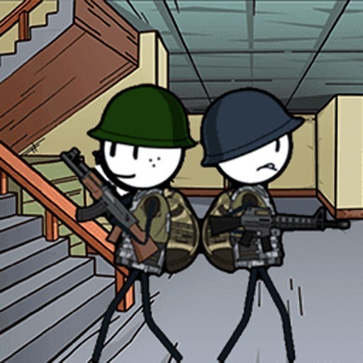 火柴人吃鸡小游戏