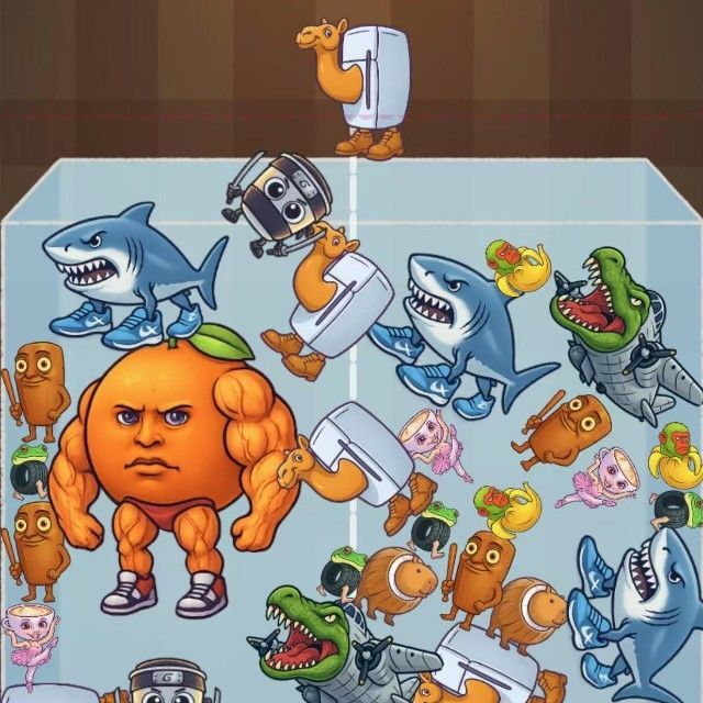 山海合成木棍人