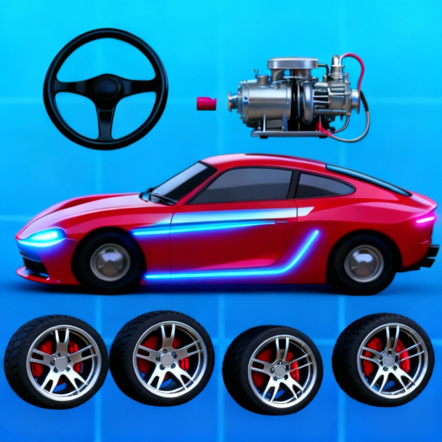 赛车比赛热血闯关